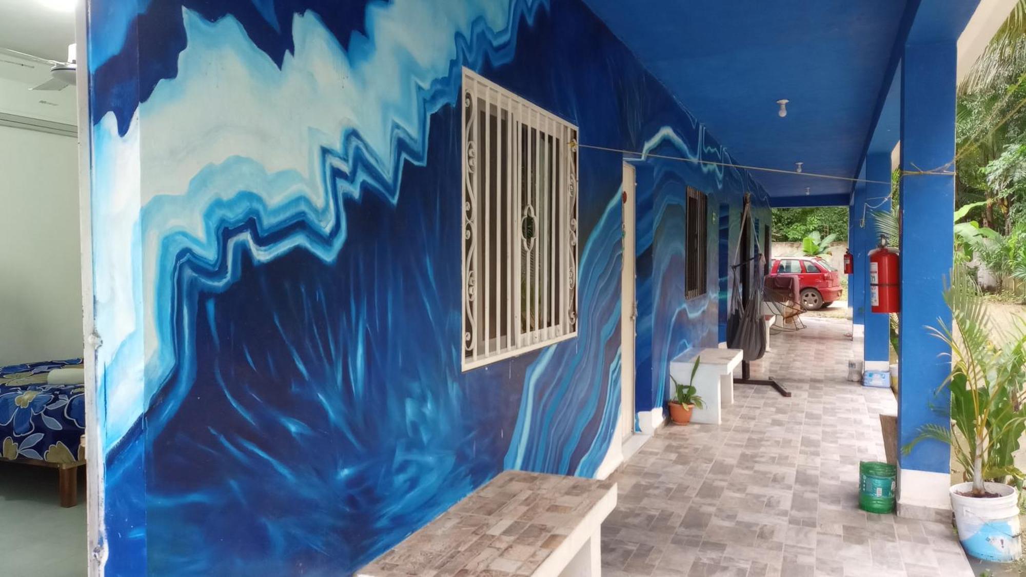 Blue Hotel Bacalar Quarto foto